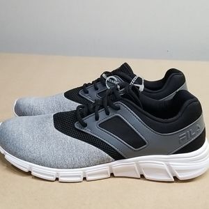 New Fila Black and Grey Men's Running Shoes
